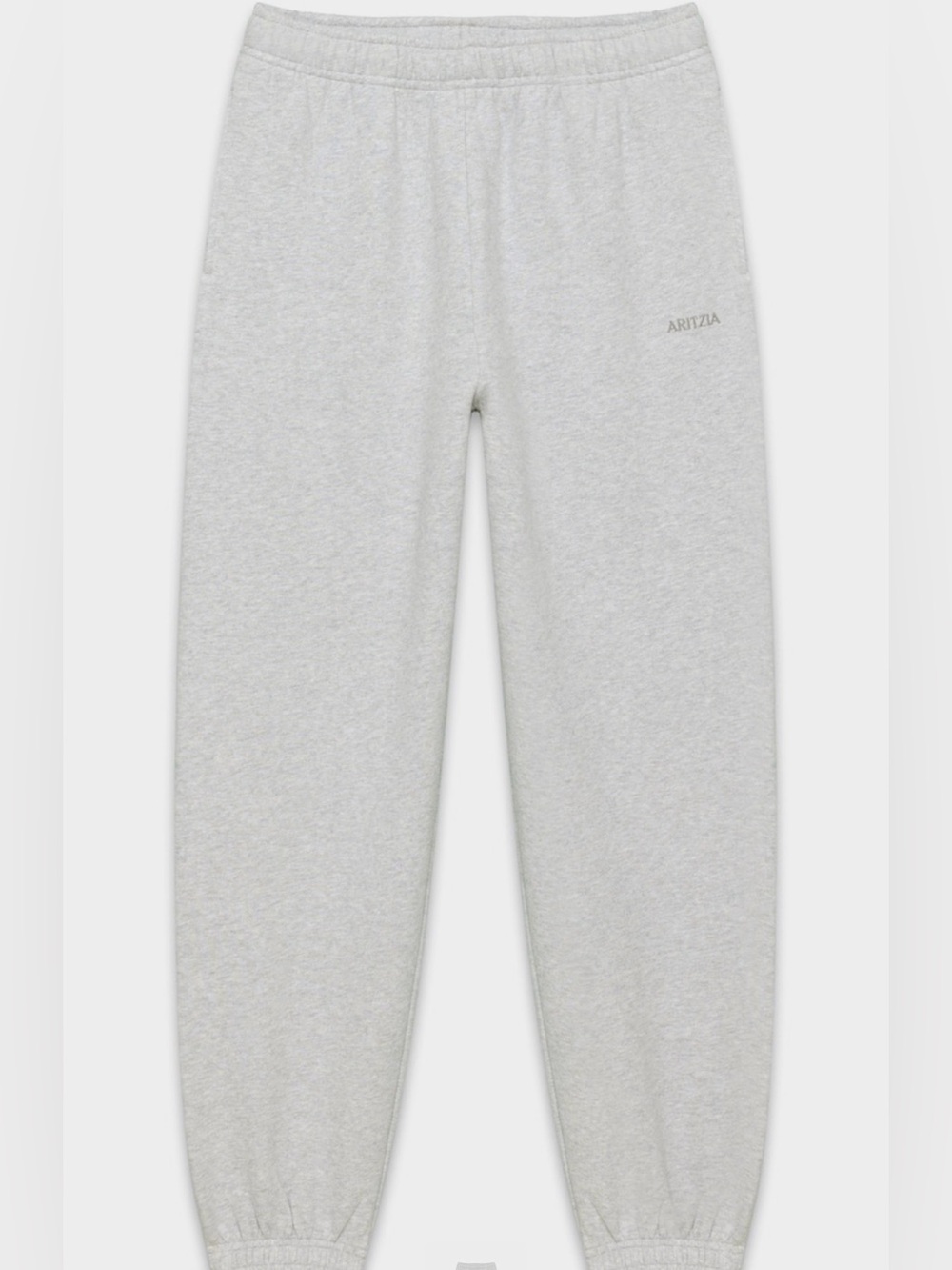 Aritzia Mega Fit Heather Chrome Sweatfleece Joggers